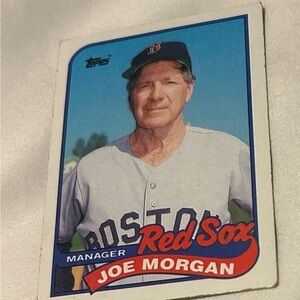 Topps Boston Red Sox Manager Card